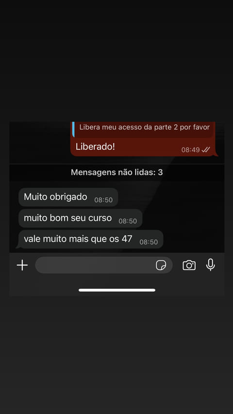 Feedback de aluno