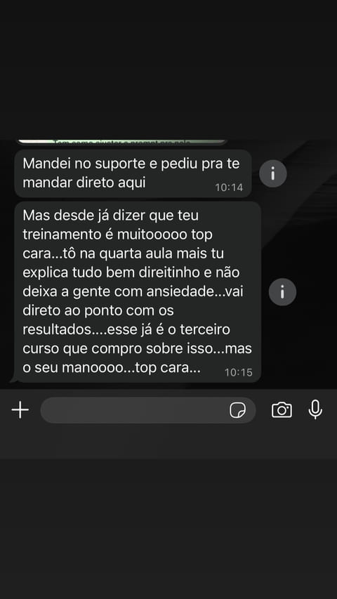 Feedback de aluno