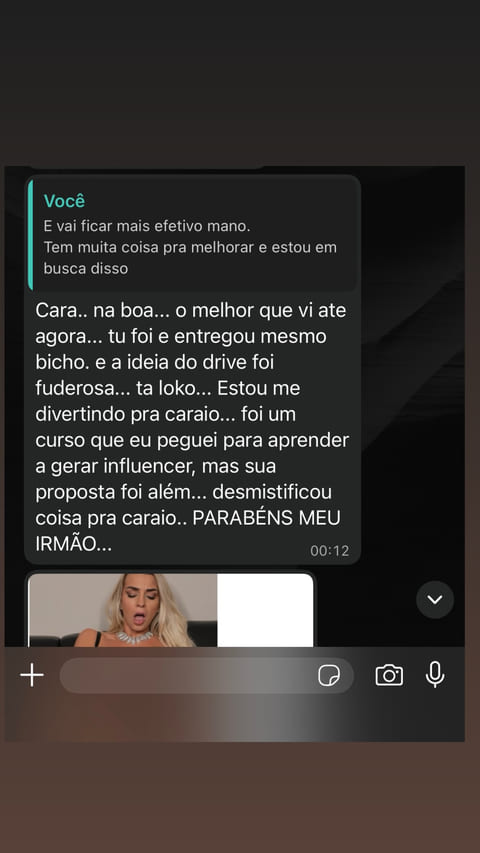 Feedback de aluno