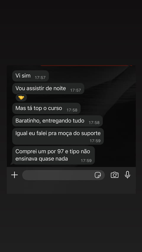 Feedback de aluno